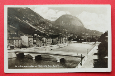 Photo Postcard PC 1934 Grenoble France